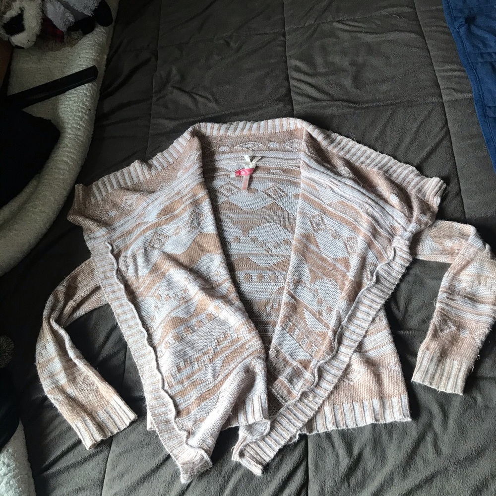 Comfy wrap sweater